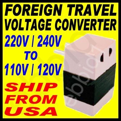 One New1500w Step Down Voltage Converter Transformnvert​s 220v /240V 