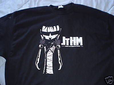 JOHNNY THE HOMICIDAL MANIAC T SHIRT SM jthm goth punk