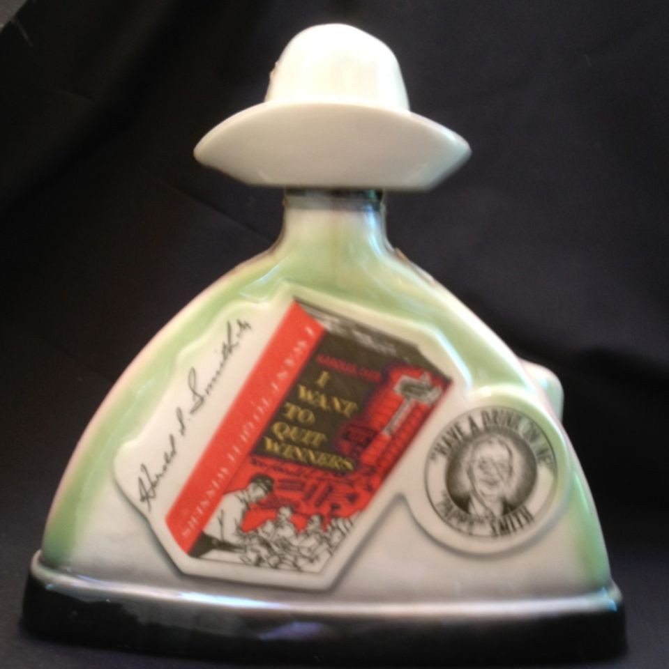 1969 Harolds Club Jim Beam Bottle with hat cork