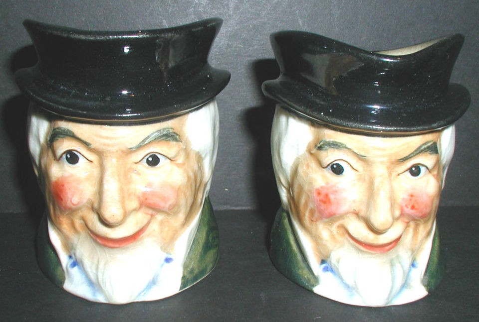 Vintage Uncle Sam Made in Japan Marutomoware Cream and Sugar Pre World 