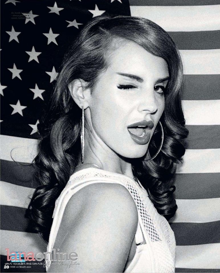 LANA DEL REY BLACK AND WHITE FLAG NEW POSTER ALL SIZES MUGS AND IPHONE 