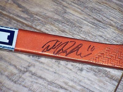 Joni Pitkanen game used stick Auto Carolina Hurricanes