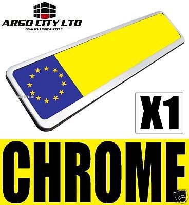 Chrome Number Plate Holder Jaguar X S Type XJ XJR XK XF