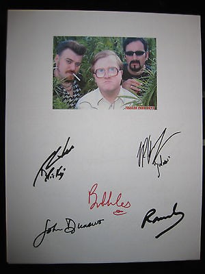 Trailer Park Boys Signed TV Script Julian Bubbles Tremblay Wells Smith 