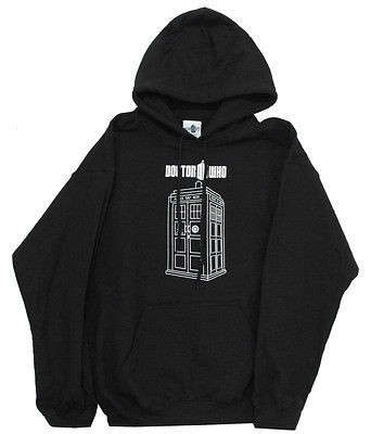 Dr. Who Tardis Vector Adult Ripple Junction Hoodie Hooded Sweatshirt