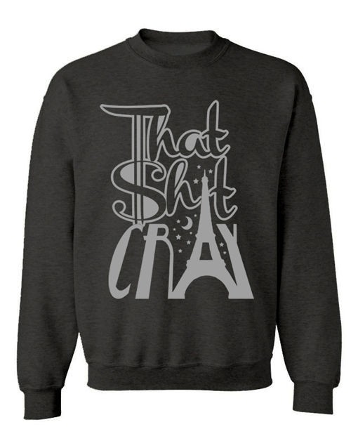 THAT SH*T CRAY SWEATER KANYE WEST JAY Z WATCH THE THRONE BALL SO HARD 