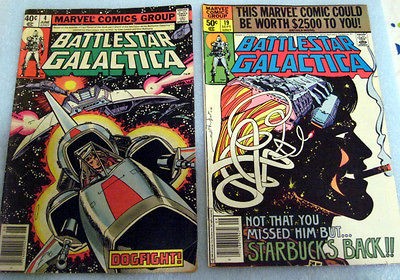   Galactica Comic Books 1979 1980 Advertisment with OJ Simpson