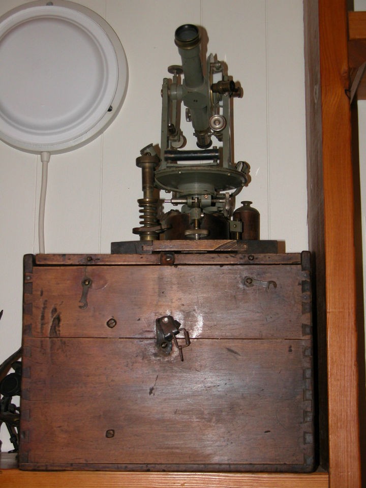 old theodolite kern aarau swiss surveyor from canada time left