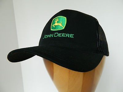 John Deere Tractors Trucker Mesh Snapback Hat Farm Plow Gator Ford 