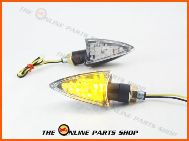 custom led indicators kawasaki 250 r 250r zx250 ninja from