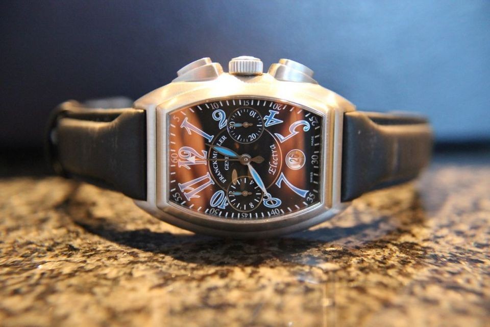 Franck Muller Conquistador Electra 8005 CC Chronograph   Ltd Edition 