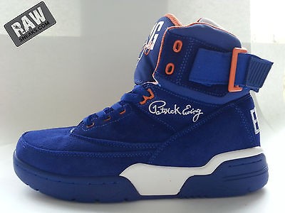   Ewing Athletics 33 HI High Knicks Bulls Blue 1VB90013 449 with Box