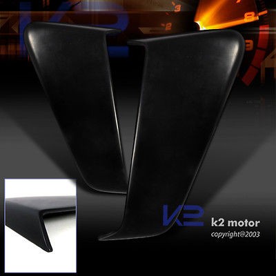   MUSTANG POLYURETHANE PU SIDE DOOR VENT SCOOPS (Fits 2005 Mustang