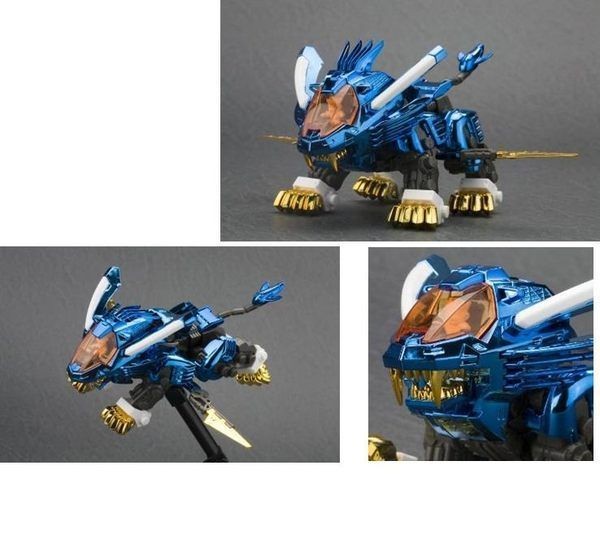 Kotobukiya D Style Limited Zoids Blade Liger Flash Metal Blue Chrome 