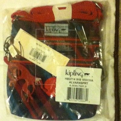 nwt kipling alvar xs cross body minibag vividia