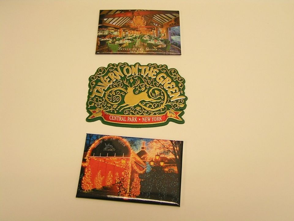 tavern on the green 3 pcs magnet set 