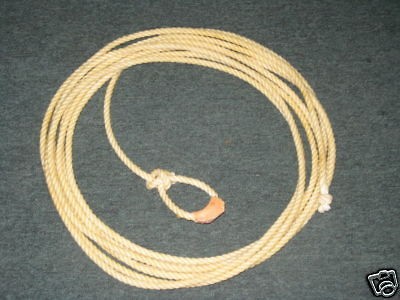 lariat ranch rope 7 16 x 35 ft lasso cowboy