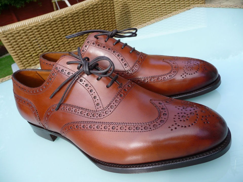 E005 Edward Green   Malvern UK 7.5   E202 Chestnut Antique Calf