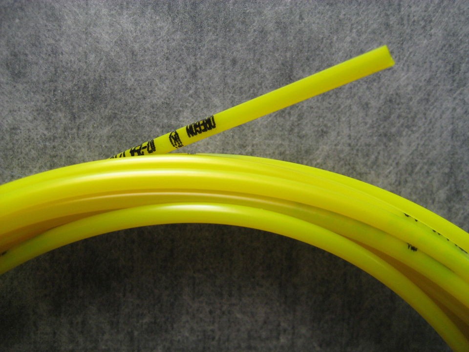 16 ID Yellow Fuel Line Hose for Go Karts Lawn Equipment   3 Feet