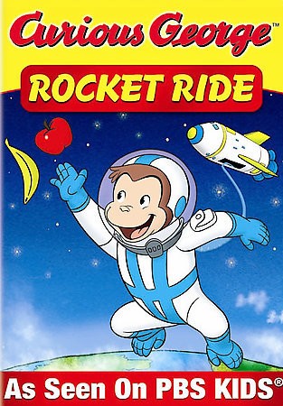 CURIOUS GEORGE Rocket Ride and Other Adventures DVD PBS KIDS