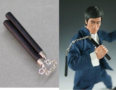 Bruce Lee 1/6 Way of Dragon NunChaku @@ Enterbay DX04 head RM 5 Enter 