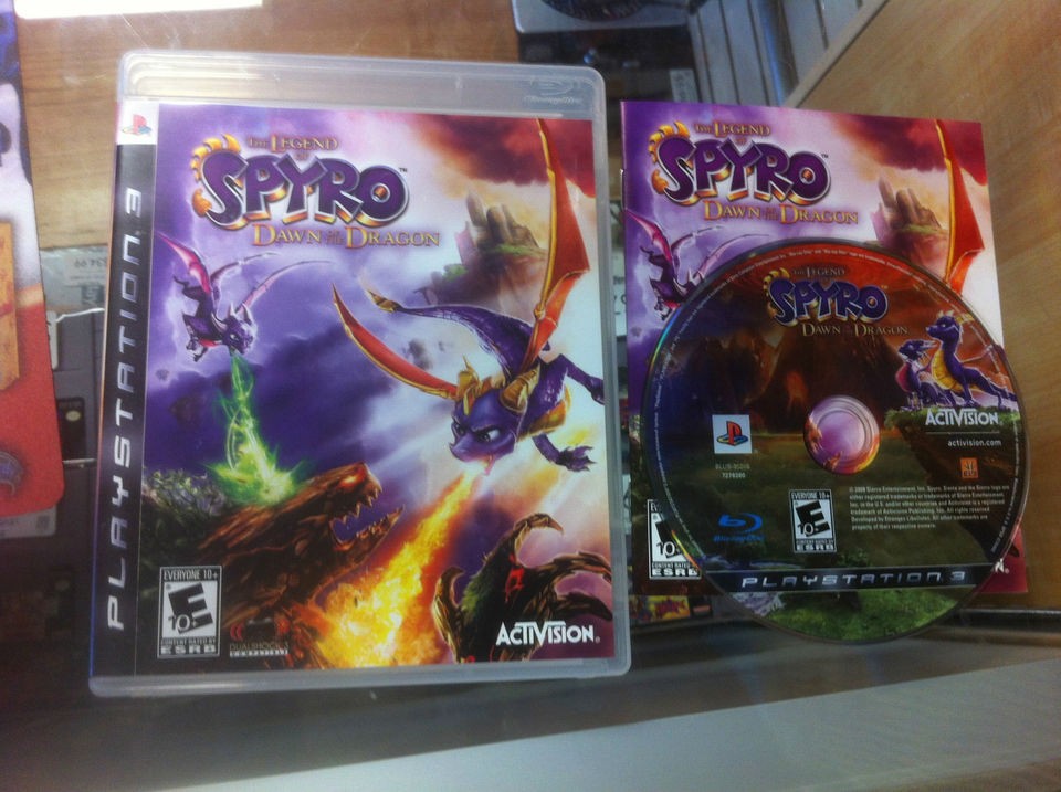 Legend of Spyro Dawn of the Dragon (Sony Playstation 3) skylanders 
