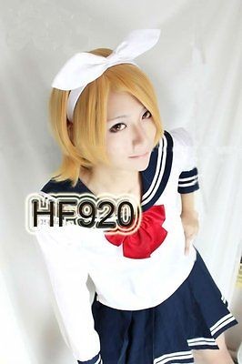 High Quality Vocaloid Kagamine Magnet Rin Len Cosplay Wig Party Hair