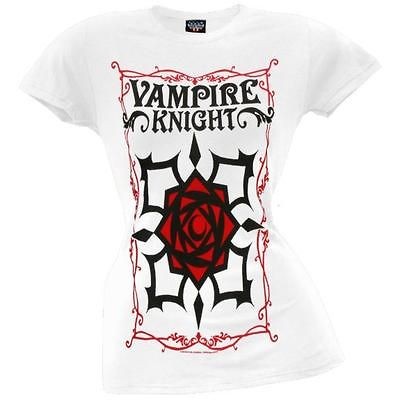 vampire knight rose logo juniors t shirt