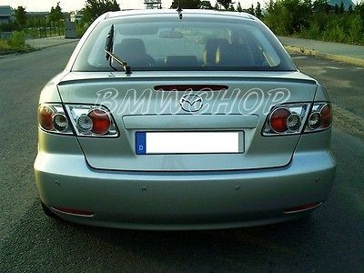 Painted Mazda 6 4D Atenza Sedan Boot Trunk Lip Spoiler ●