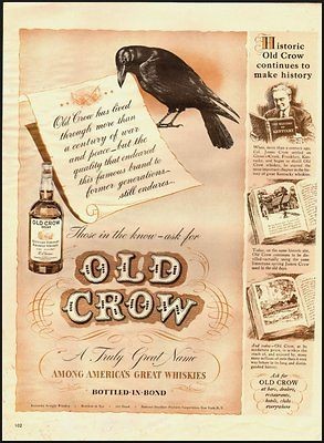 1940s Old Crow Bottled in Bond/WWII era (102512)