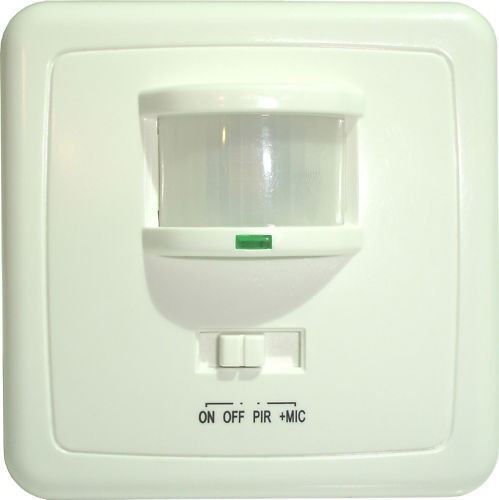 pir motion sensor sound activated light switch st01 time left