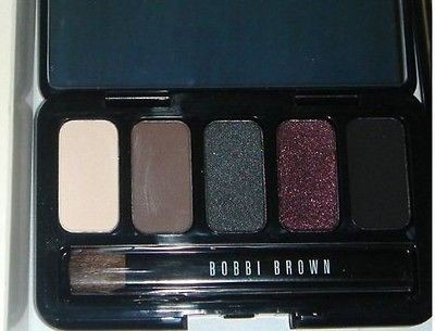 BOBBI BROWN BLACK BERRY EYE PALETTE WITH MINI MASCARA IN BLACK