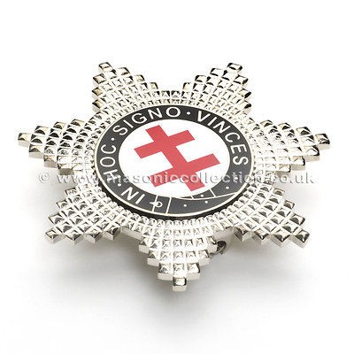 quality masonic knights templar preceptor breast star from united 