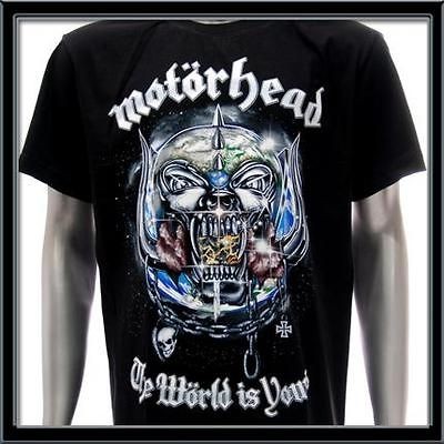 sz xl motorhead t shirt vtg retro rock metal biker punk