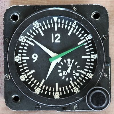 Gazelle/Lynx Helicopter Aircraft Clock Excelsior Park Mvmt Air 