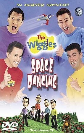 the wiggles space dancing dvd 2003 new 