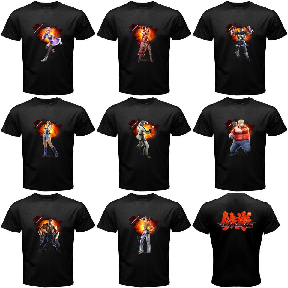 tekken 6 fans collection t shirt s 3xl assorted style