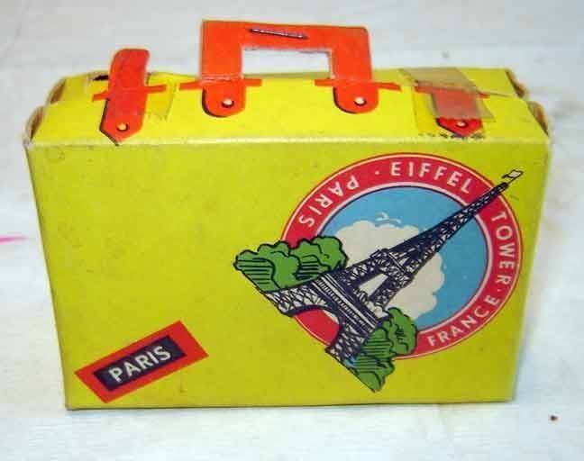 Vintage 1950s DIMESTORE TOY EIFFEL TOWER PLAYSET Marx MIB