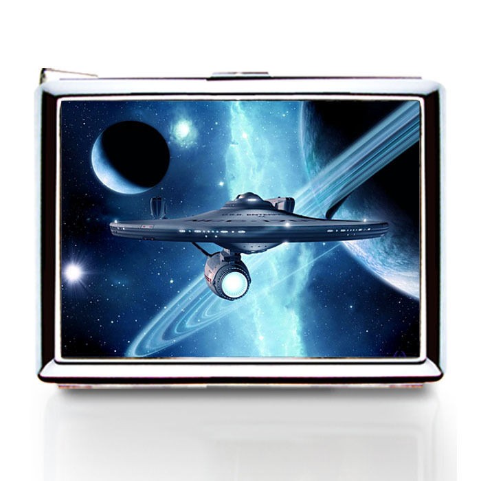 star trek 15 cigarette case lighter card holder from thailand