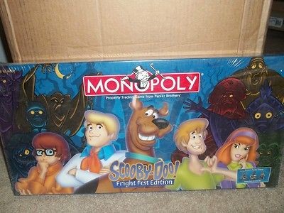 scooby doo monopoly board game new  75