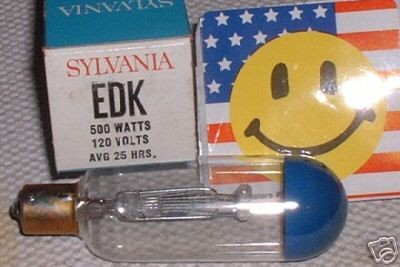 EDK SYLVANIA Made in USA Keystone Mansfield 8mm Projector Lamp Bulb 