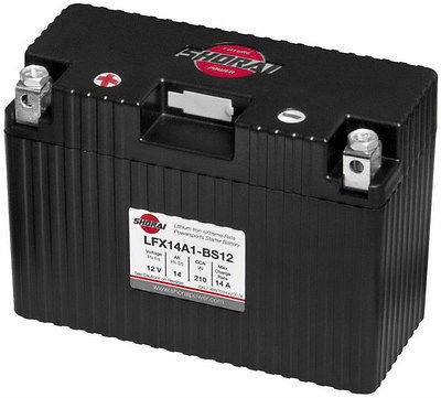 SHORAI LITHIUM BATTERY DURATION SUZUKI GSX1300R HAYABUSA 1999 2007 