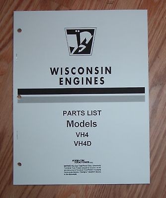 wisconsin vh4d engine illustrated parts list  11