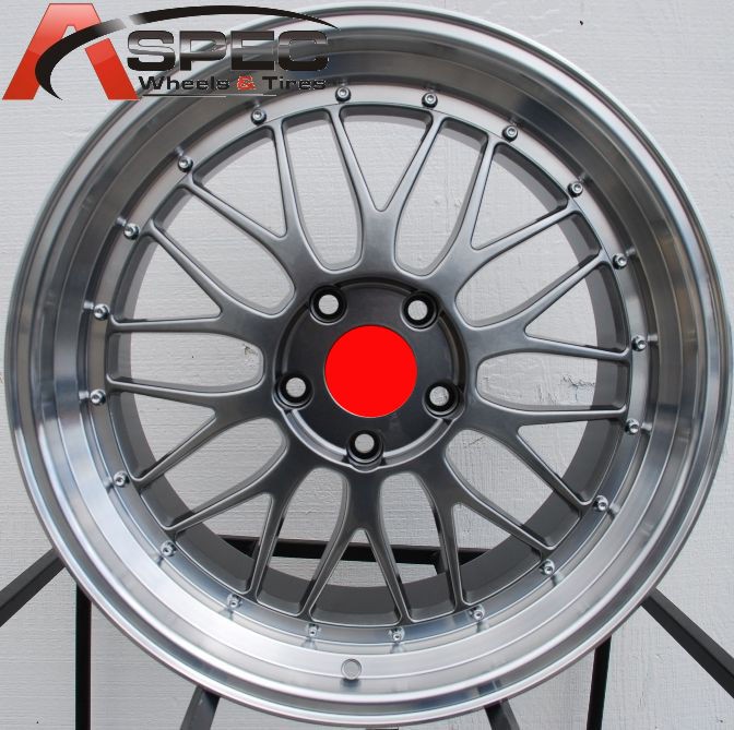 19X8.5 EURO TEK LM STYLE WHEELS 5X114.3 RIM ET35MM FITS TOYOTA CAMRY 