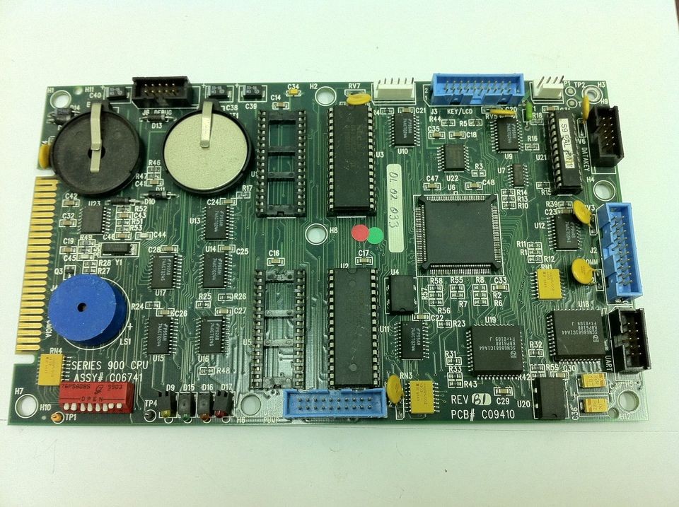 lot of 3 gasboy c06741 series 900 cpu board time