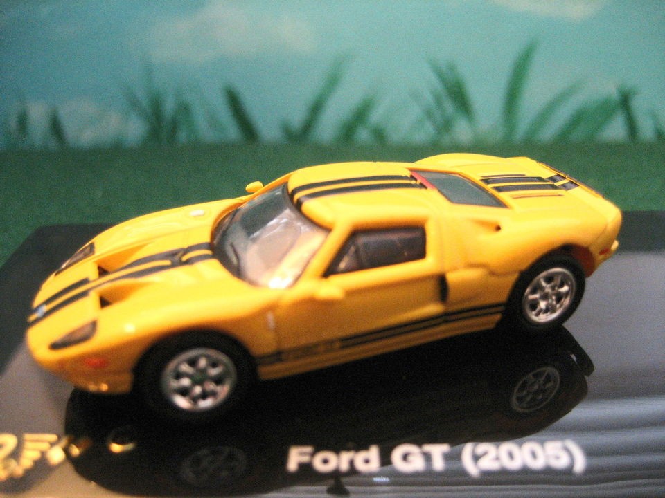 Ricko (187) 2005 Ford GT (Yellow w/Black Stripes) #38671