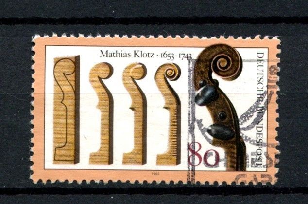 Germany 1993 SG#2532 Mathias Klotz, Violin Maker Used #A24205