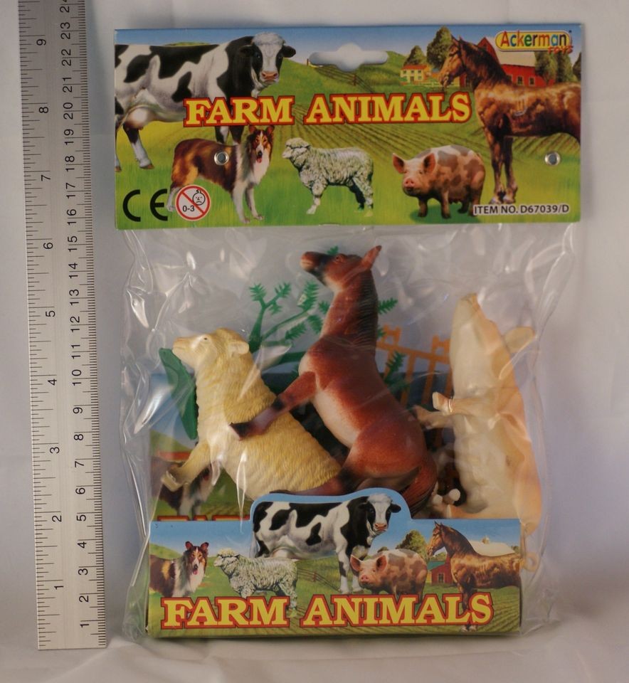   [ Plastic mini figurines, Ideal for educative purposes & more ] Toy