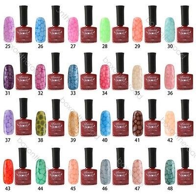 15ml Snake Skin / Water Cube Nail Art Soak off LED UV Gel Polish Nail 