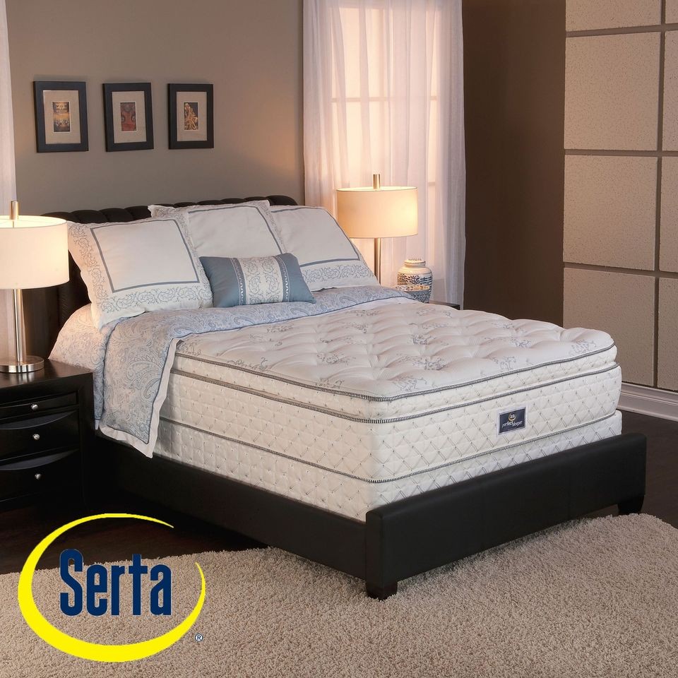 Serta Perfect Sleeper Conviction Super Pillowtop King size Mattress 